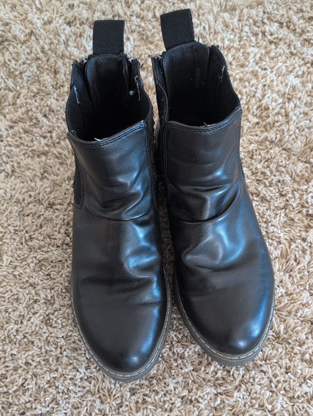 Blowfish Black Chelsea Ankle Boots